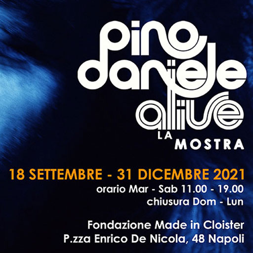 Pino Daniele Alive, la Mostra