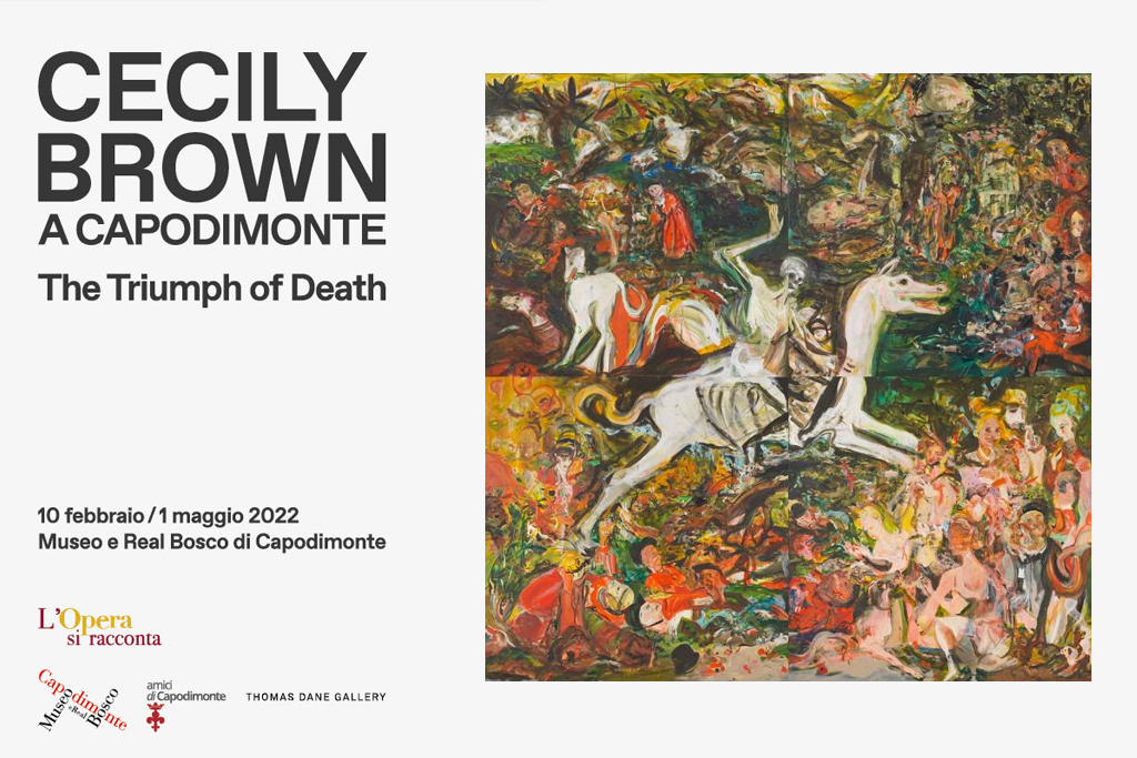 Cecily Brown a Capodimonte. The Triumph of Death