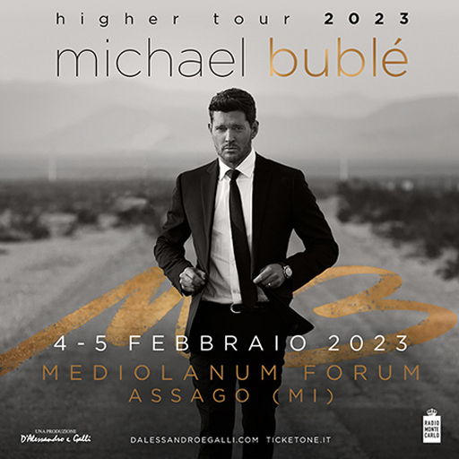 Michael Bublè Higher Tour 2023