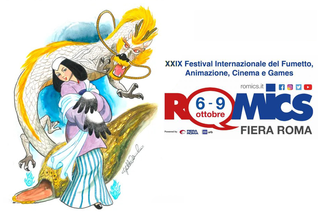 Romics 2022: 6-9 ottobre @Fiera di Roma
