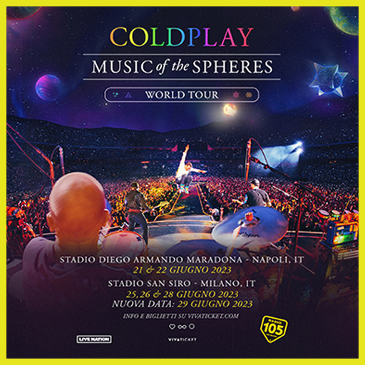 Coldplay: Music of The Spheres World Tour 2023