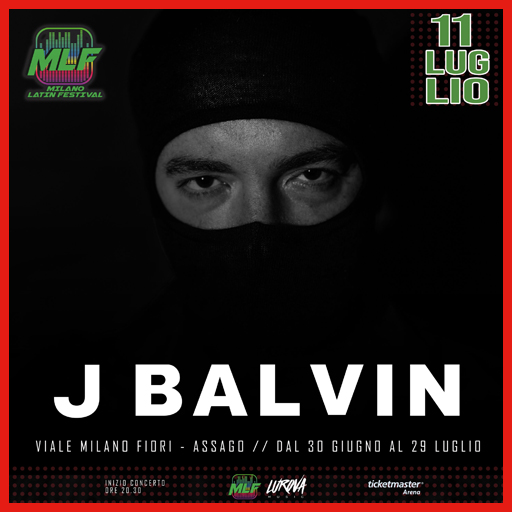 J Balvin - Milano Latin Festival