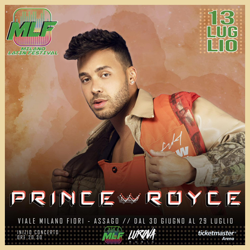Prince Royce - Milano Latin Festival
