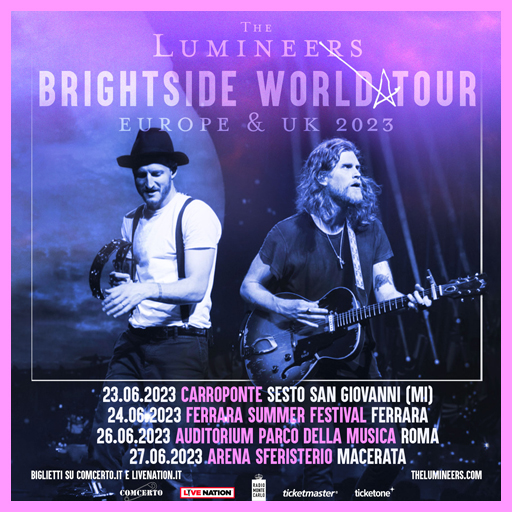 The Lumineers - Brightside World Tour 2023