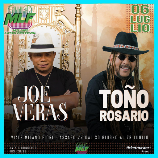 Joe Veras & Toño Rosario - Milano Latin Festival