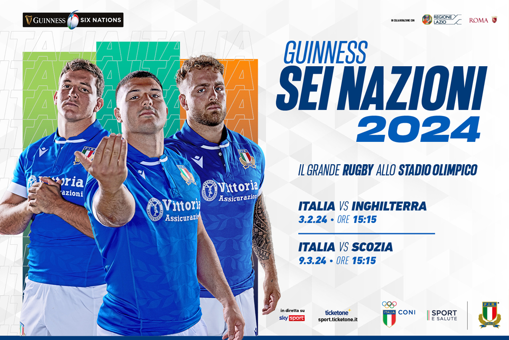ITALIA - INGHILTERRA - Guinness Six Nations 2024 - Stadio Olimpico