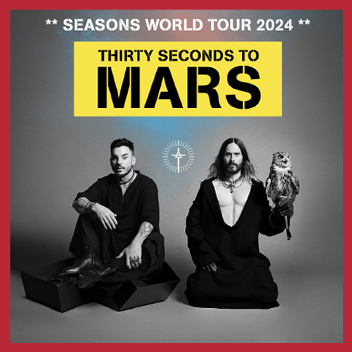 Thirty Seconds To Mars 2024- Pala Alpitour - Torino