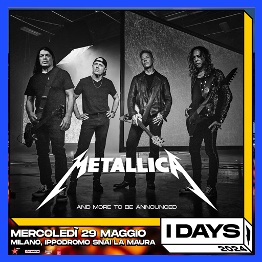 Metallica - I-Days 2024 - Milano