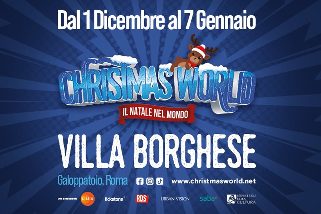 Christmas World 2023 - Il Natale nel Mondo - Villa Borghese