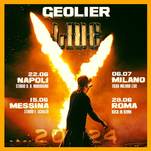 Geolier Live 2024 - Rock in Roma