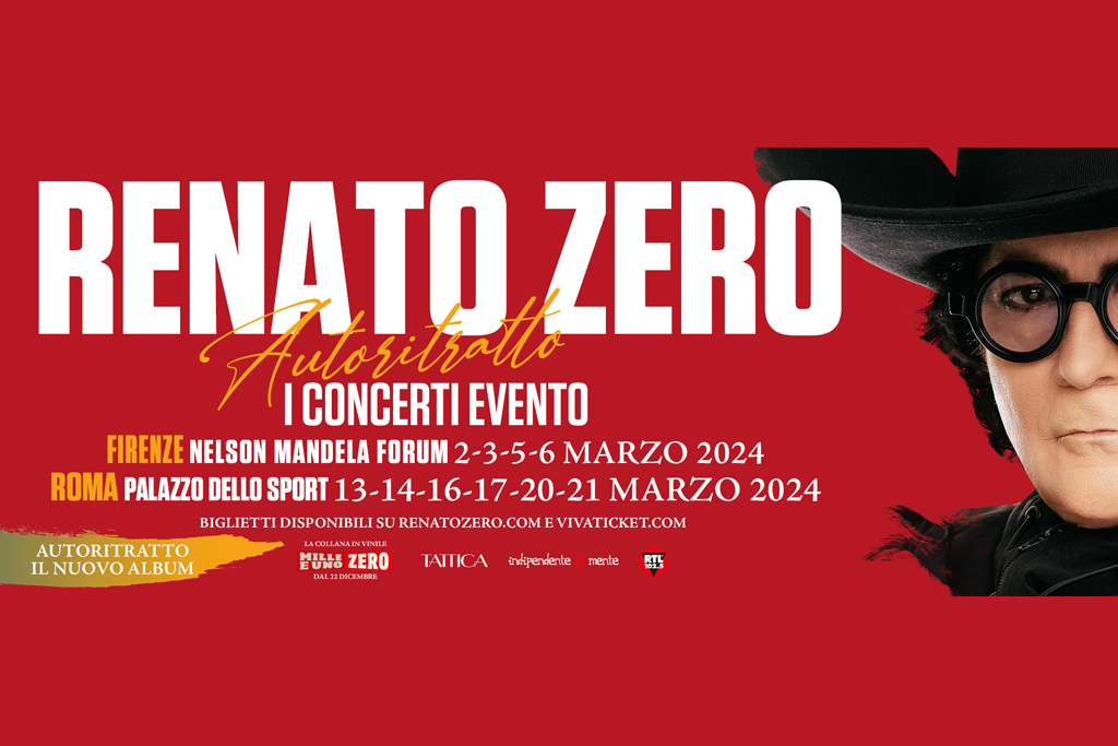 Renato Zero - Autoritratto 2024 - Nelson Mandela Forum