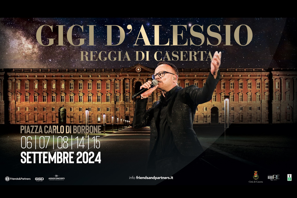 Gigi D'Alessio - Reggia di Caserta - 2024