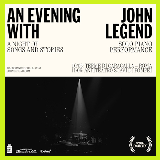 John Legend - 2024 - Anfiteatro Pompei