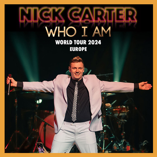 Nick Carter - Who I Am – World Tour 2024 - Teatro degli Arcimboldi