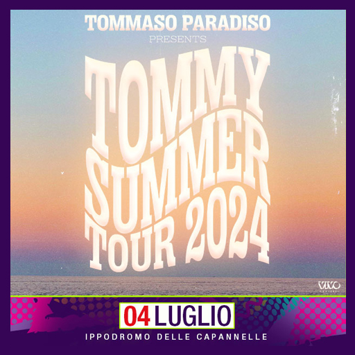 Tommaso Paradiso - Tommy Summer Tour 2024 - Rock in Roma
