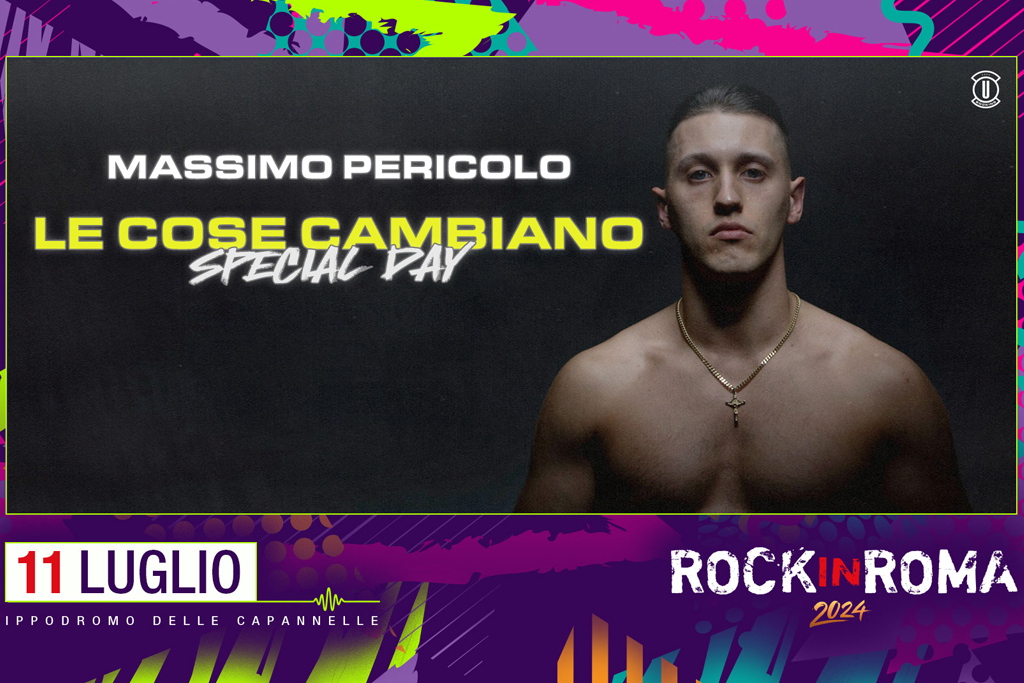 Massimo Pericolo - Le Cose Cambiano Tour 2024 - Rock in Roma