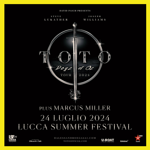 Toto + Marcus Miller - Lucca Sumer Festival 2024