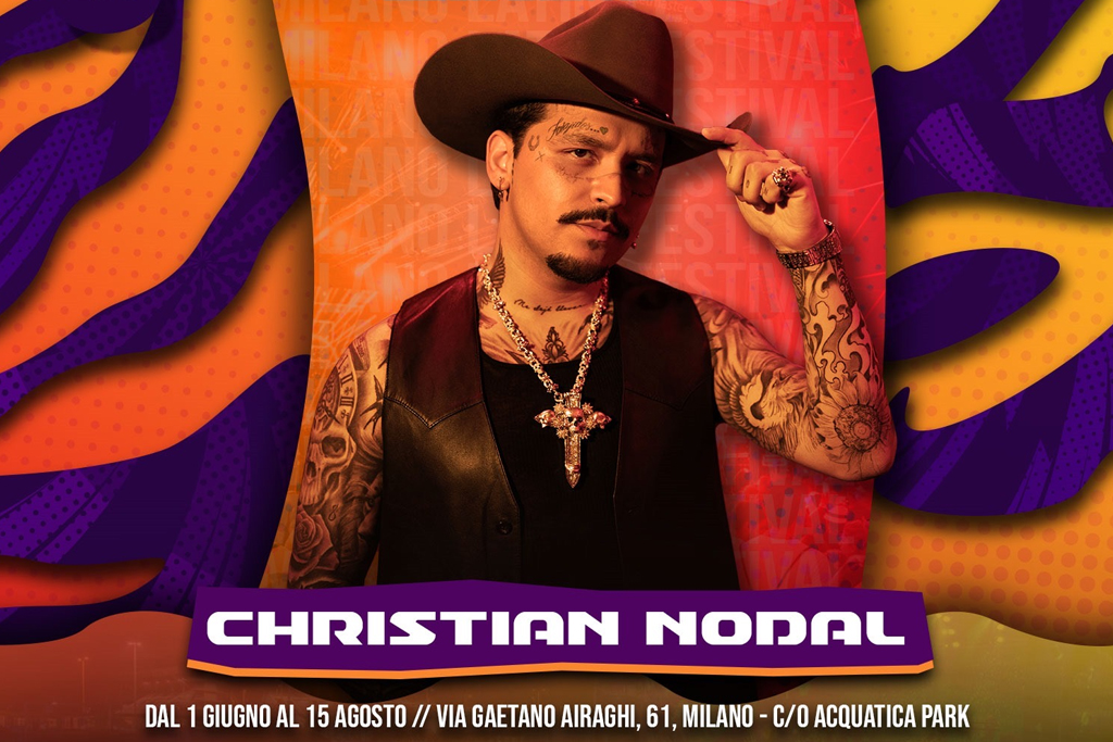 Christian Nodal - Milano Latin Festival 2024