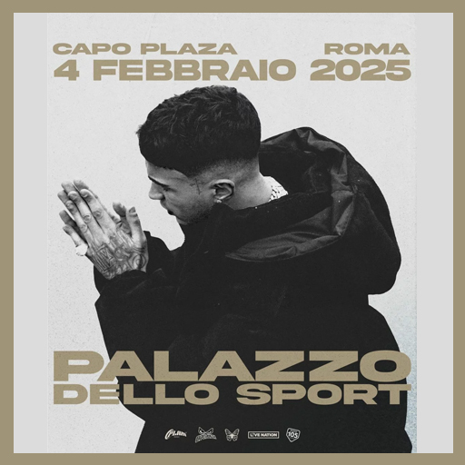 Capo Plaza 2025 - Palazzo dello Sport