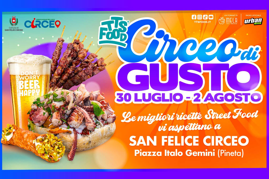 Circeo di Gusto 2026: 30 luglio -2 agosto 2026