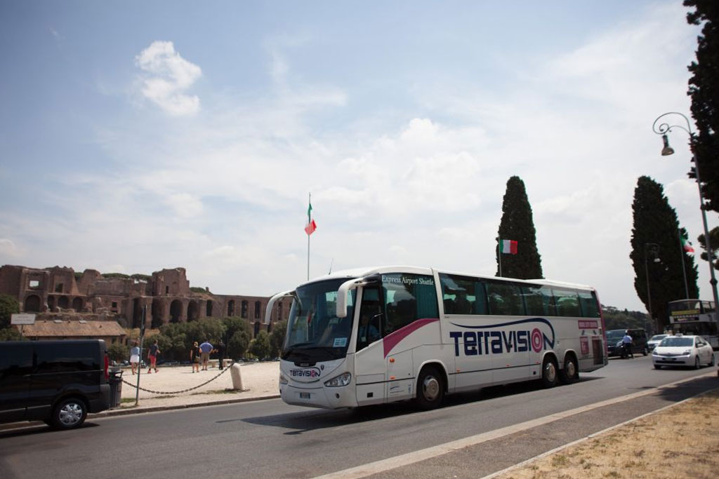Roma: bus diretto tra Fiumicino aeroporto e Roma Termini
