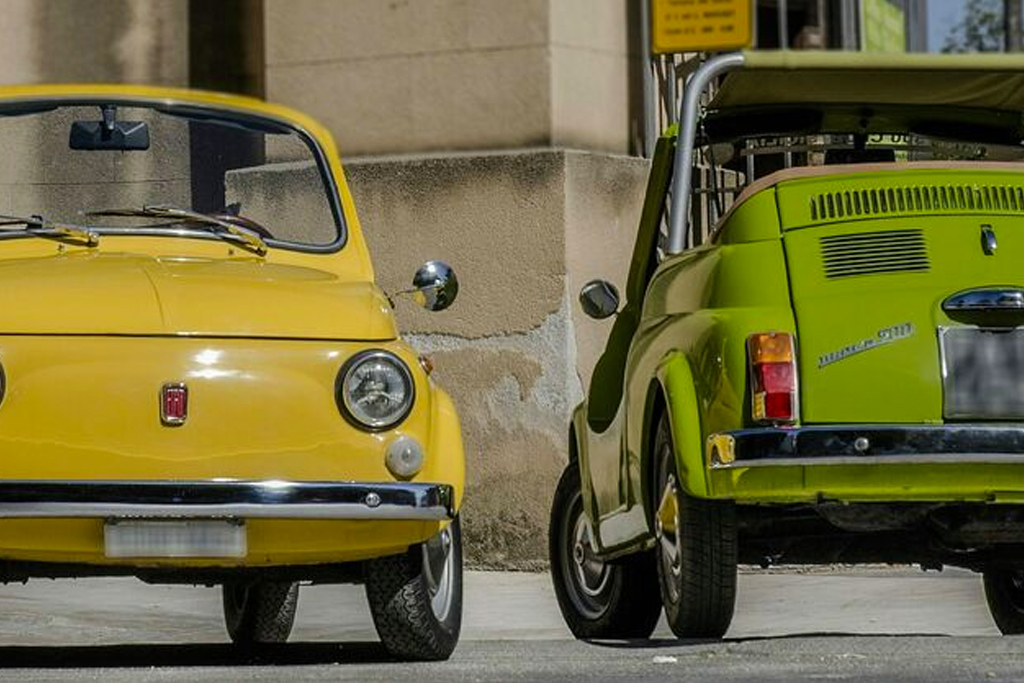 Palermo: tour panoramico su Fiat 500 d'epoca