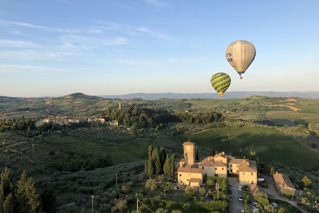 Toscana: Volo in mongolfiera da Firenze