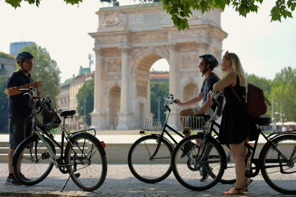 Milano: tour privato di 3 ore in bicicletta