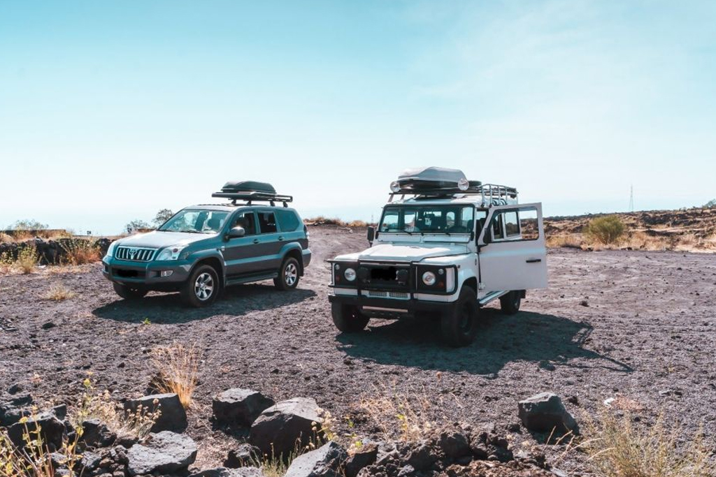 Etna: tour in jeep di mezza giornata al mattino