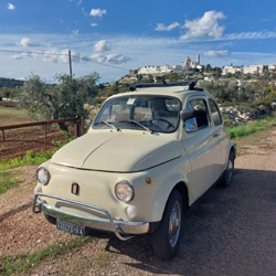 Tour della Fiat 500 d'epoca - Alberobello, Locorotondo