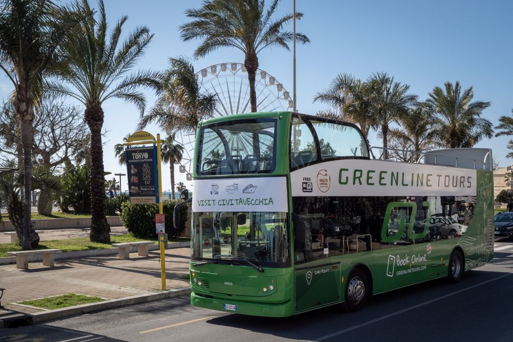 Civitavecchia: biglietto per l'autobus Hop-on Hop-off con audioguida