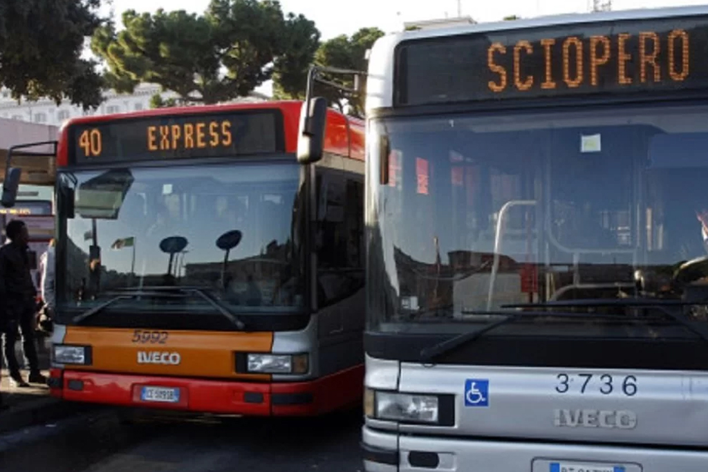 Martedì 2 maggio sciopero dei trasporti a Roma