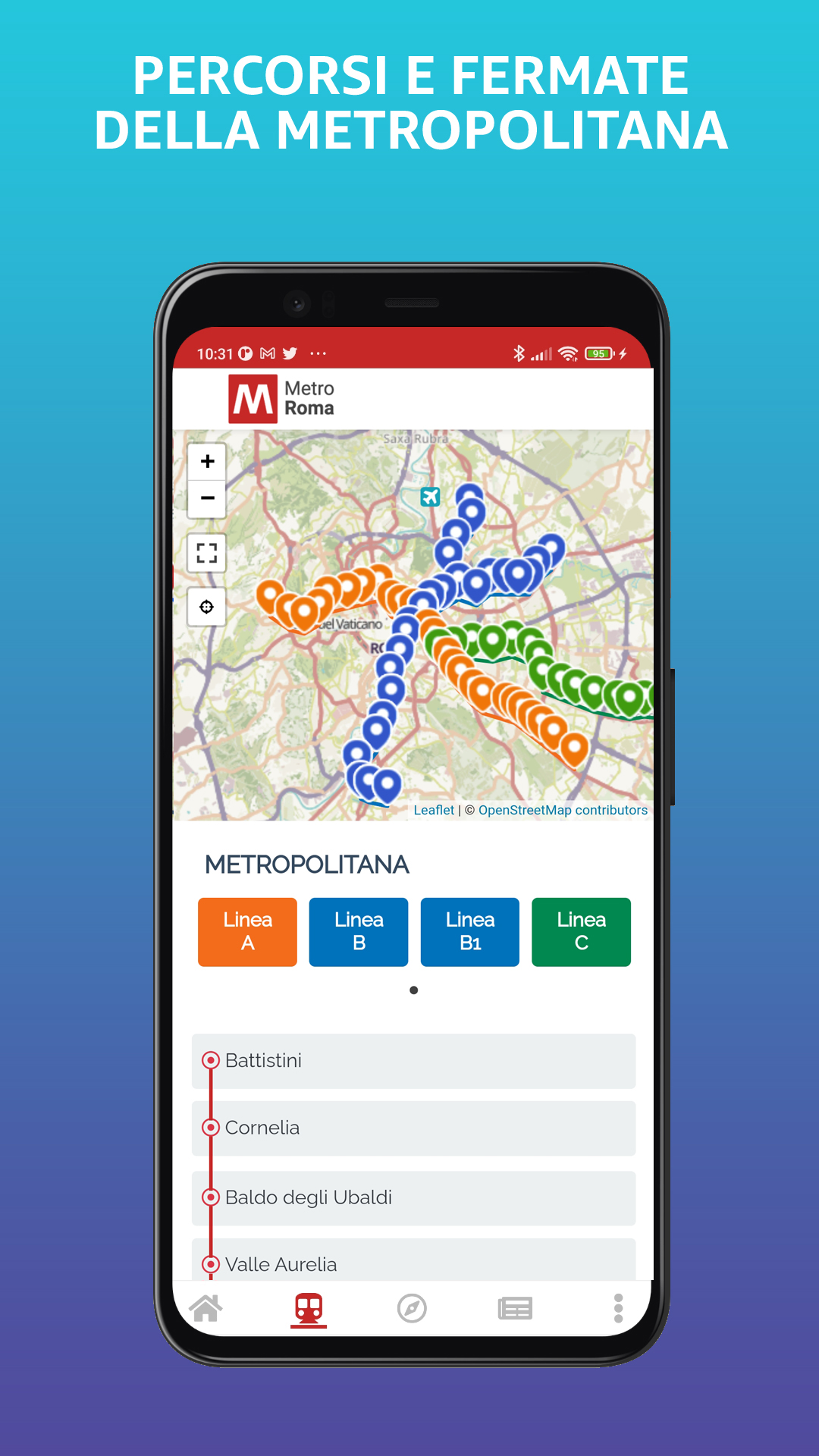 Metropolitana di Roma - screenshot